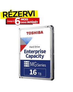 Disque Dur Interne TOSHIBA Entreprise MG08 16To 3.5'' HDD SATA III
