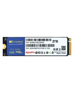 Disque Dur Interne TWINMOS AlphaPro NVME 2To SSD M.2 PCIE 