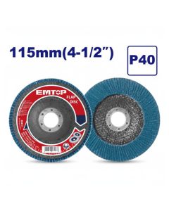 Disque Lamelle EMTOP  Zirconium 115 mm - EFDS1156