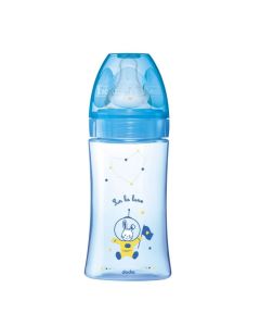 Biberon Initiation DODIE Cosmonaute Bleu - 270ml 