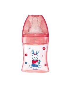 Biberon Initiation DODIE Poupée Rose - 150 ml 