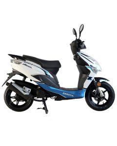 Scooter ZIMOTA EAGLE 50 - Blanc&Bleu