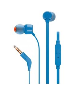 Écouteur intra-auriculaire Filaire JBL T110 - Bleu