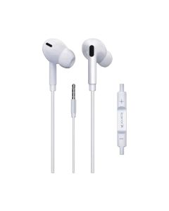 Écouteurs ICONIX HF1230 Filaire Jack 3.5 mm - Blanc