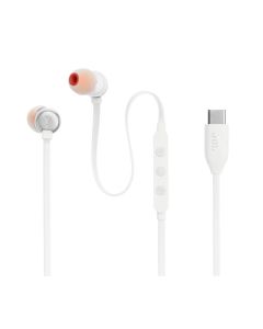 Écouteurs Filaires JBL T310C USB - Blanc