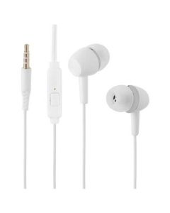 Écouteurs Filaires WUW R162 avec Micro Intégré - Blanc