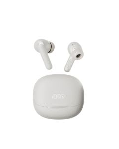 Écouteurs QCY Buds ANC Bluetooth IPX4 light gris
