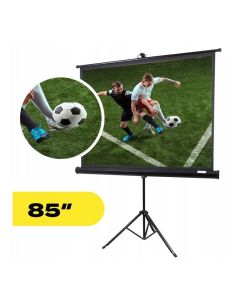 Écran de Projection OVERMAX 85" Sur Trépieds Pour Projecteur Portable