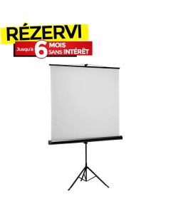Ecran de Projection Trépied 213 x 213 cm 