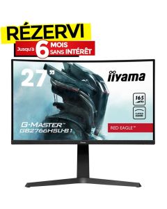 Ecran Gaming IIYAMA G-MASTER GB2766HSU-B1 27'' Full HD Incurvé 165Hz