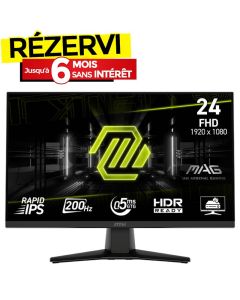 Ecran Gaming MSI MAG 242F 23.8'' Full HD Fast IPS 200Hz