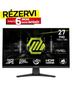 Ecran Gaming MSI MAG 272F 27'' Full HD Fast IPS 200Hz