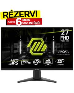 Ecran Gaming MSI MAG 275F 27'' Full HD IPS 180 Hz