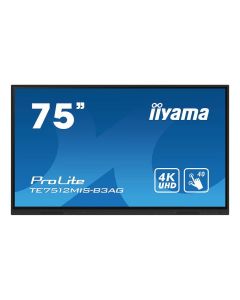 Écran Tactile IIYAMA TE7512MIS-B3AG 75" IPS 4K Android 11