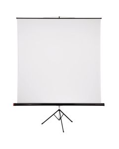 Ecran de Projection Trépied 244 x 244 cm 