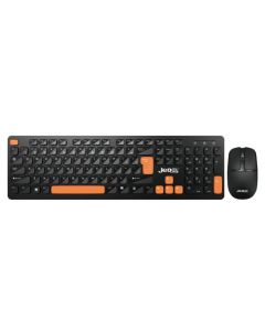 Ensemble Clavier Souris JEDEL Sans Fil Bluetooth 2.4 GHz Noir