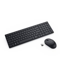 Ensemble Clavier et souris sans fil Dell Pro KM555 / AZERTY / Noir