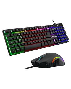 Ensemble Clavier&Souris Gamer Filaire G-LAB KRYPTON RGB - Noir 