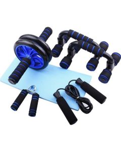 Ensemble D'accessoire de musculation 281092 - Noir&Bleu