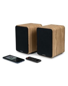 Ensemble de 2 Enceintes Sans fil THOMSON Bois WS602DUO 