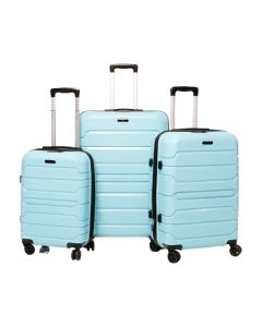 Ensemble de 3 Valises TITOU Incassable Polypropylène - Bleu ciel Matt