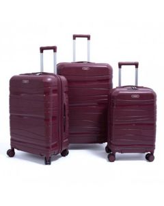 Ensemble 3 Valises TITOU Légères Rouge Vif