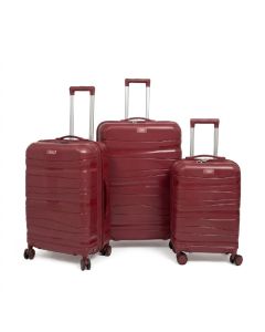 Ensemble 3 Valises TITOU Légères Rouge Vif