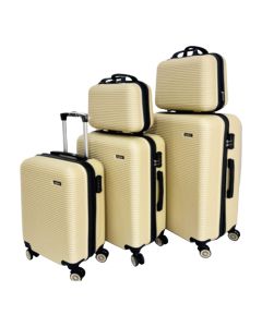 Ensemble de 5 Valises NEW STYLE ABS - Beige