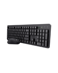 Ensemble Souris et Clavier Sans Fil TRUST Ody II AZERTY Français USB -Noir