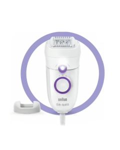 Épilateur BRAUN SE5-505P Silk épil 5 - Blanc&Violet
