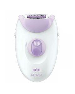  Épilateur BRAUN SILK-3 SE3000 - Blanc&Violet