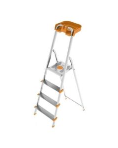 Escabeau Aluminium ATTICA 4 Marches Pliable | 150 kg