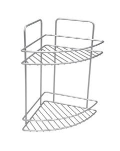 Etagère d'angle 2 niveaux CITY LINE polytherme enduit