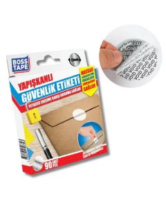 Étiquettes Adhésives BOSS TAPE De Sécurité Open Void 90pcs
