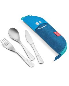 Etui Avec Couverts MAPED Enfants Bleu - 878003