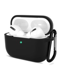 Étui De Protection En Silicone Pour Airpods Pro - Noir