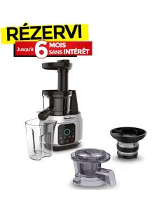 Extracteur De Jus MOULINEX Juice & Clean ZU420E10 150W - Gris