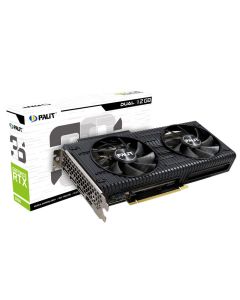 Carte Graphique Gamer PALIT GeForce RTX 3060 Dual 12Go (NE63060019K9-190AD)