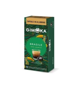 Paquet De 10 Capsules GIMOKA Brasile Compatible Nespresso®