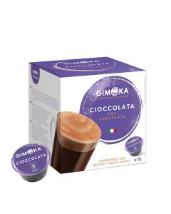Boite de 16 Capsules GIMOKA Cioccolata Compatible Dolce Gusto