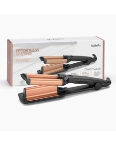 Fer à Boucler BABYLISS Deep Waves W2447E - Noir&Rose Gold