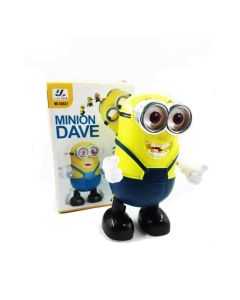 Figurine Minion Dave Lumineuse Avec Musique - Jaune&Bleu