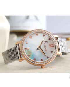 Montre Femme FREELOOK FL-1-10058-5 - Argent & Rose Gold