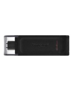 Flash Disk Type-C Noir Kingston Data Traveler 70 64GB