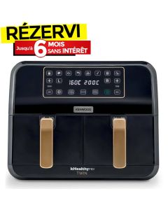 Friteuse Sans Huile KENWOOD kHealthy Fry Dual 8L - Noir