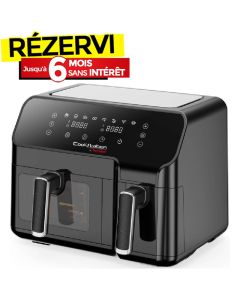  Friteuse Sans Huile TECHWOOD CS-927 8.8 Litres - Noir