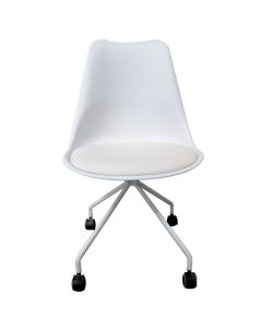 Fauteuil de bureau enfant New Steevy - Blanc