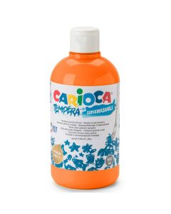 Gouache liquide CARIOCA 500 ml Orange 