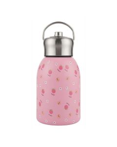 Gourde Isotherme Peach Rose – Étanche – Transport Facile