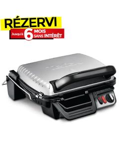 Grill Électrique TEFAL Ultracompact 600 Comfort 2000W - Noir